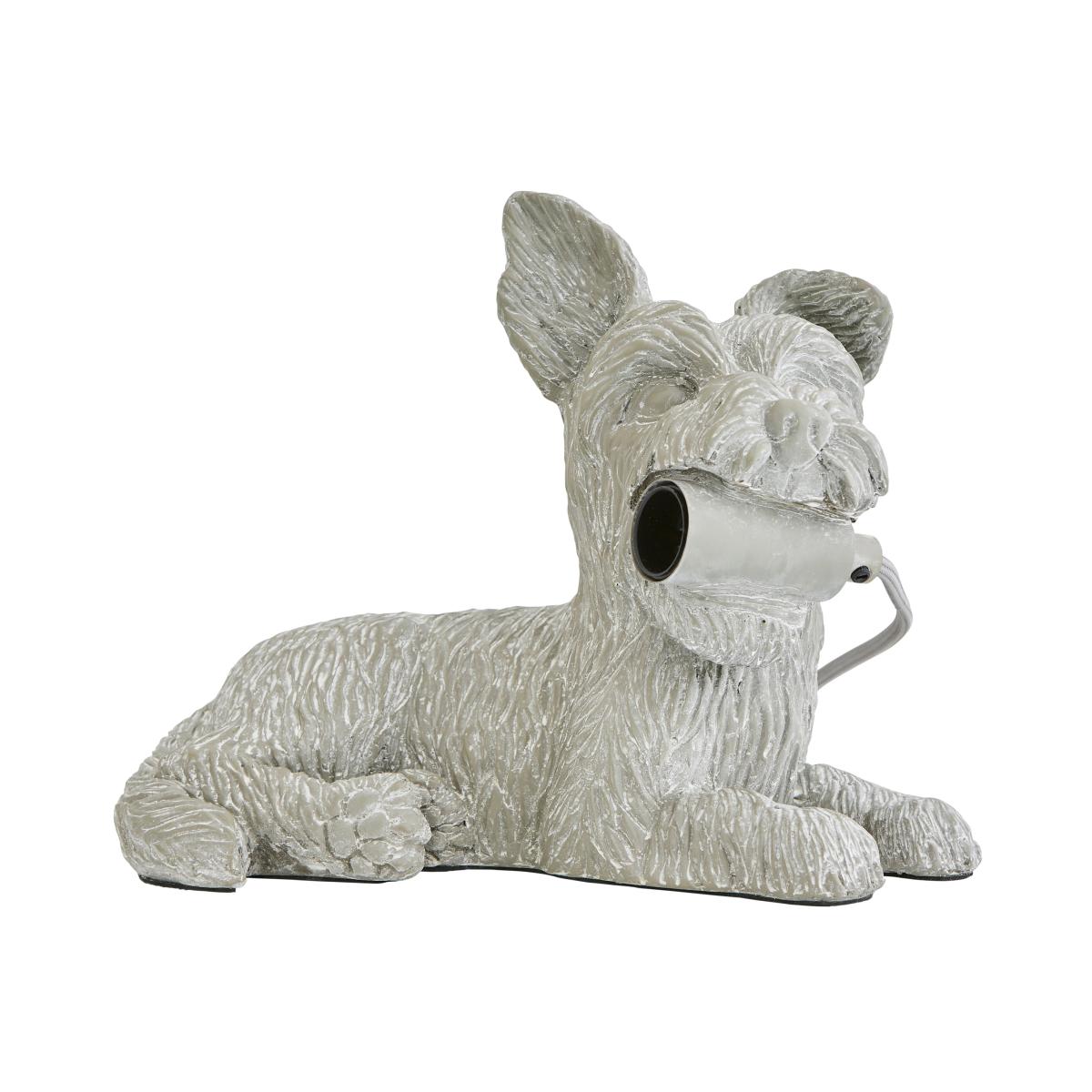 Maggie the Schnauzer Table Lamp Grey – image 6
