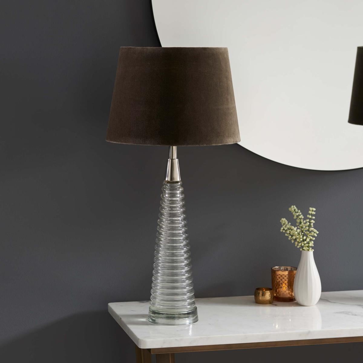 Vogue Huron Table Lamp Mocha – image 2