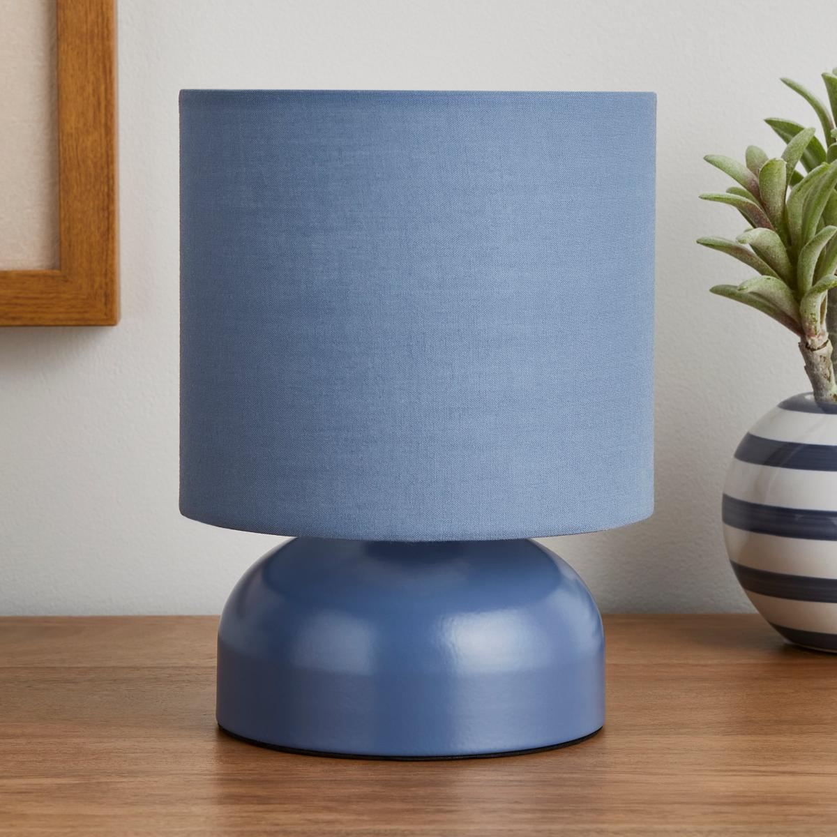 Sicily Touch Table Lamp Ashley Blue – image 2