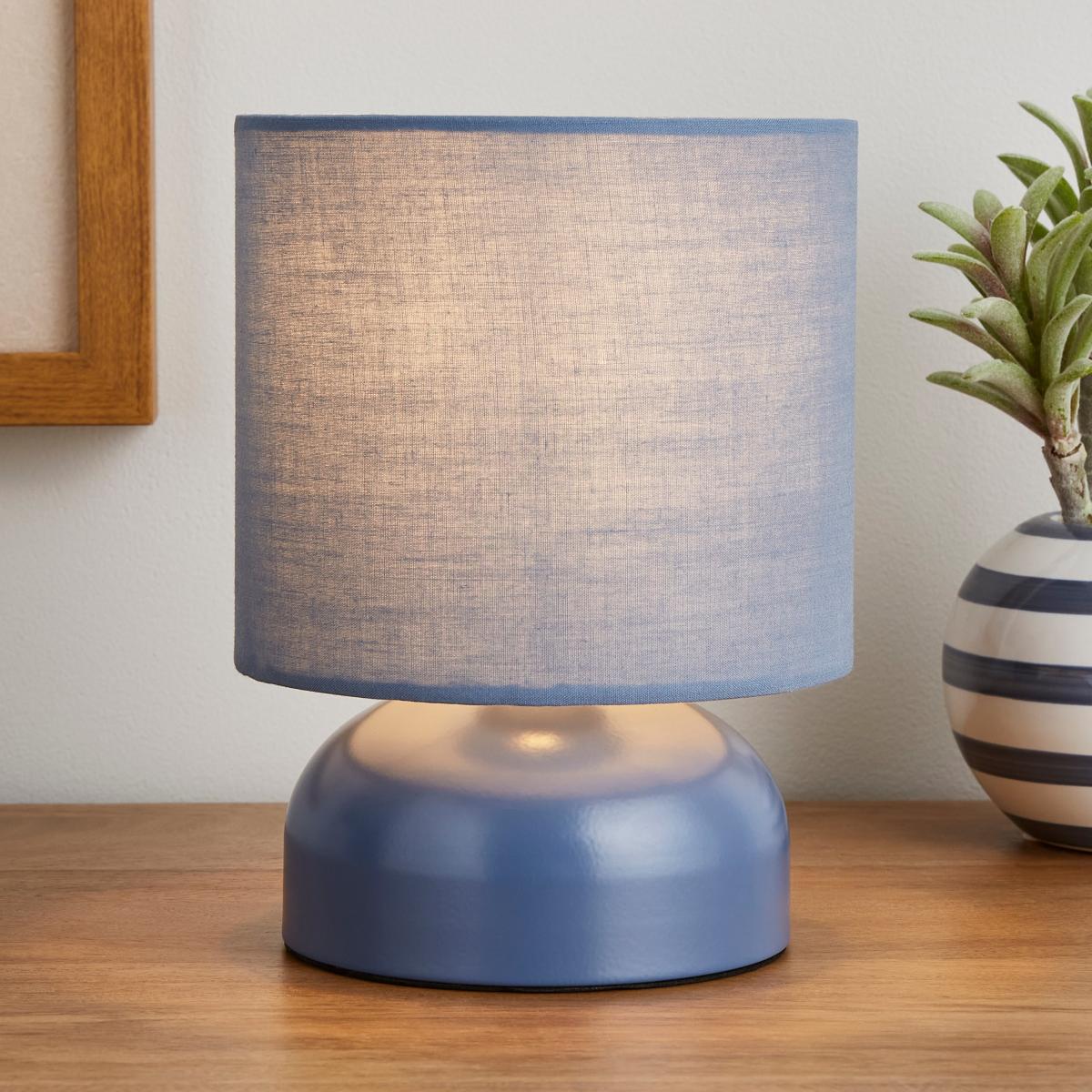 Sicily Touch Table Lamp Ashley Blue – image 1