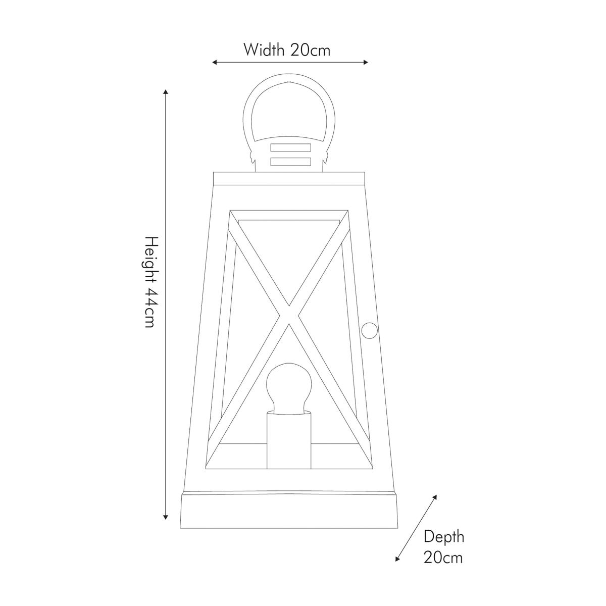 Devon Table Lamp Grey – image 6