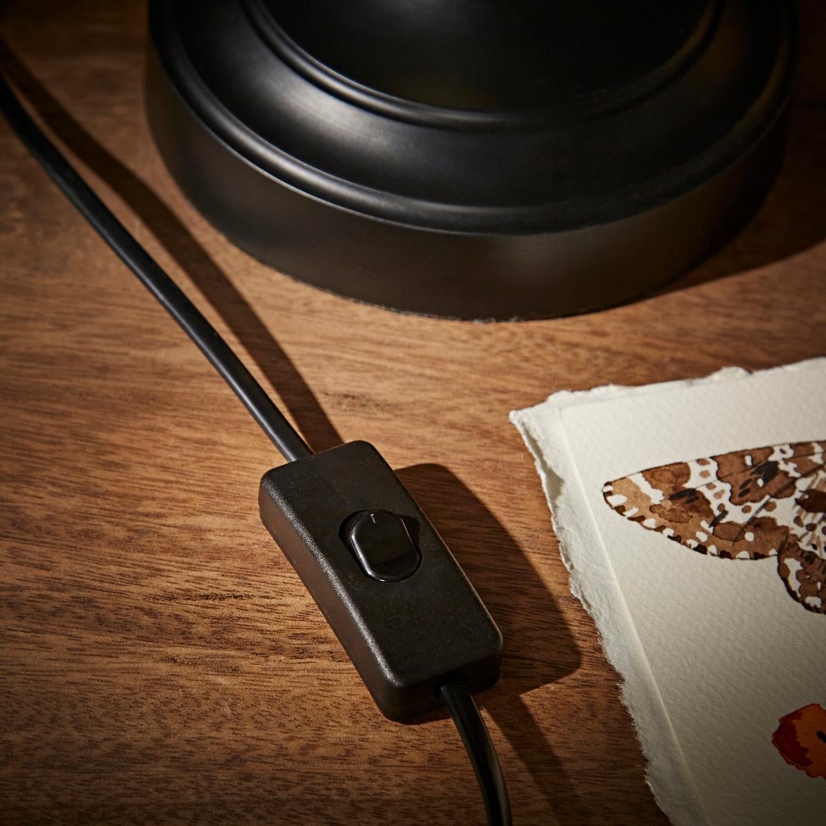 Banker Desk Lamp Black – image 3