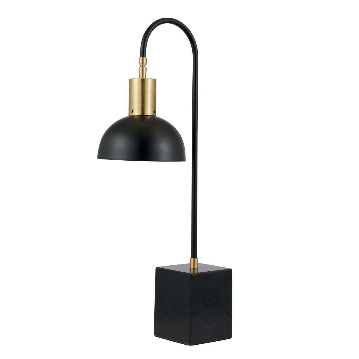 Mayfair Matt Black Domed Task Table Lamp Black – image 2