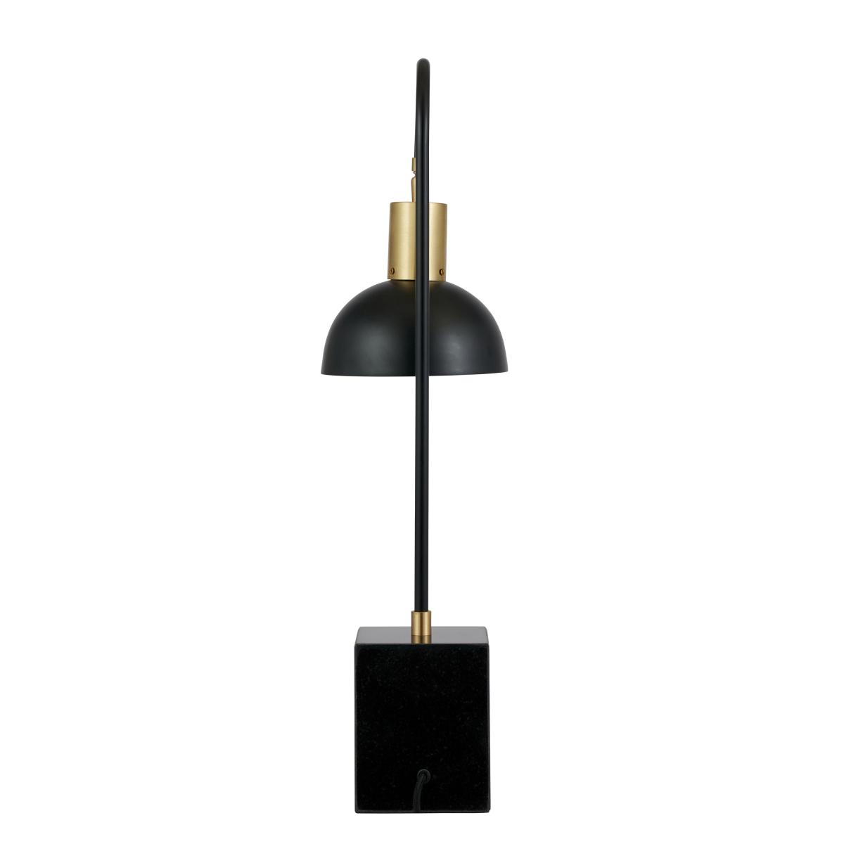Mayfair Matt Black Domed Task Table Lamp Black – image 3