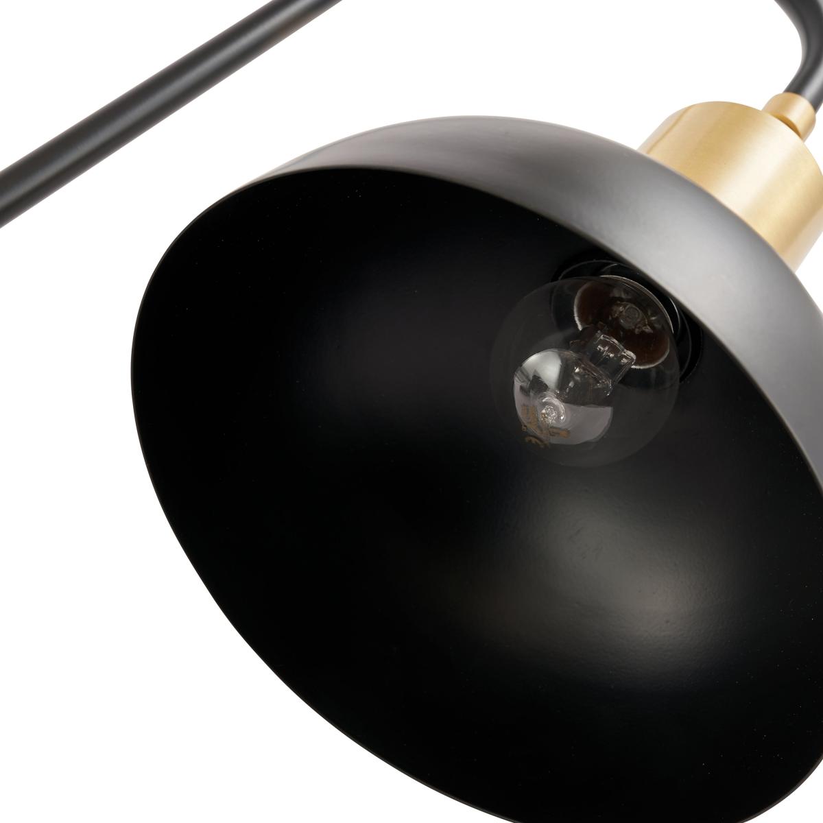 Mayfair Matt Black Domed Task Table Lamp Black – image 5