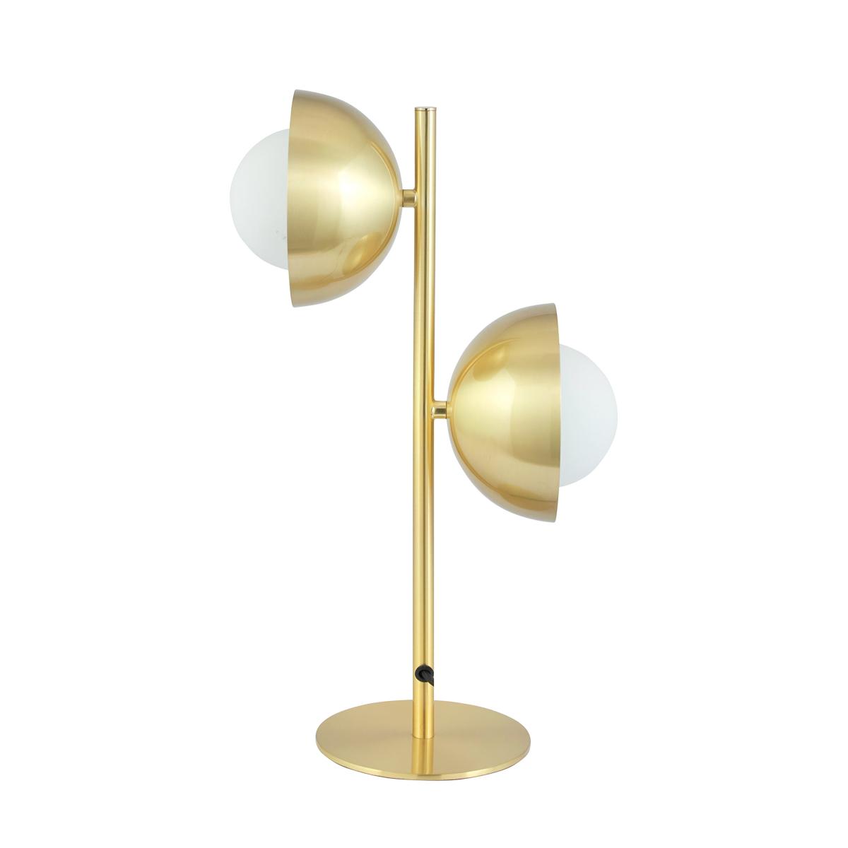 Estelle Brushed Brass Table Lamp Gold – image 3