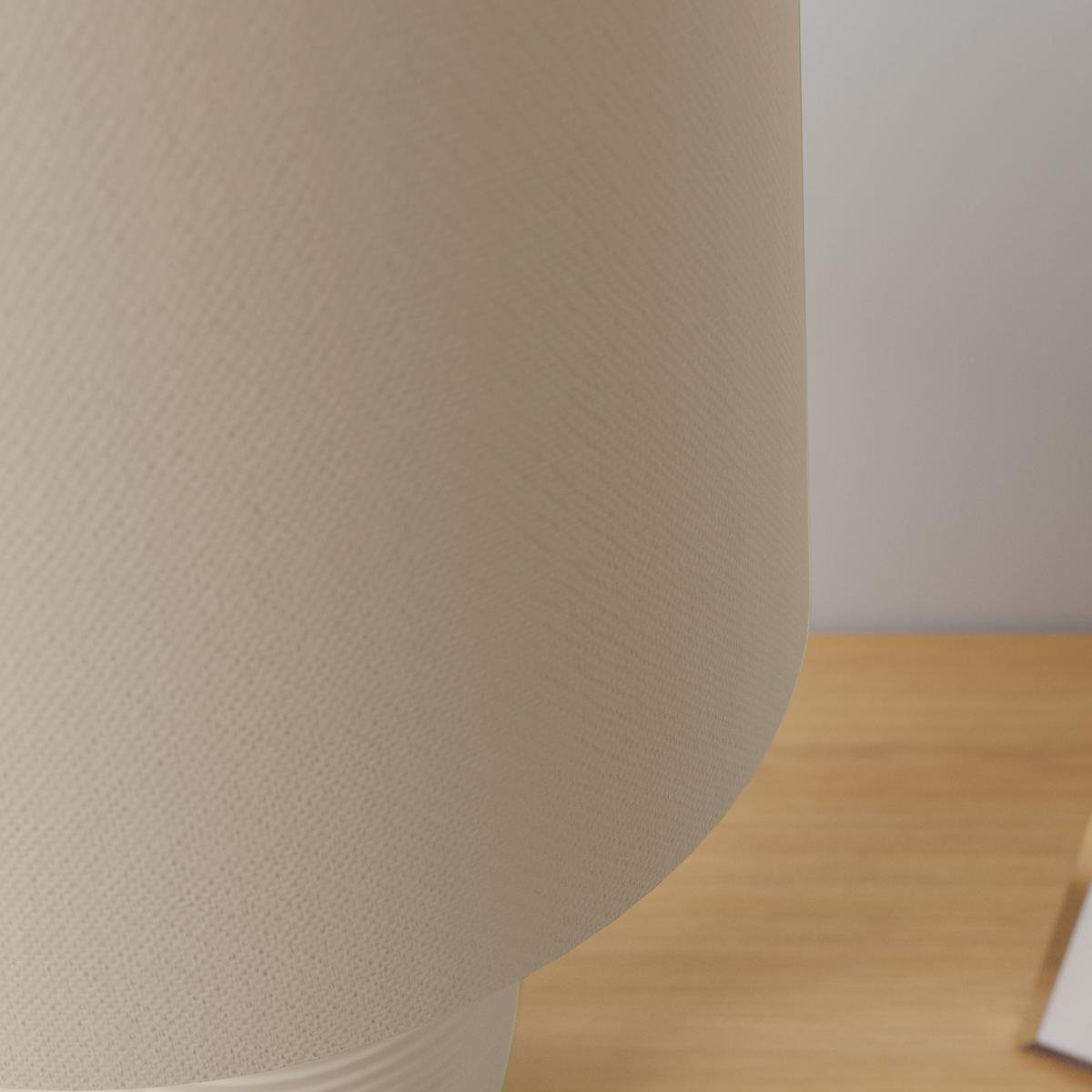 Luna Stoneware Hummus Table Lamp Brown – image 4