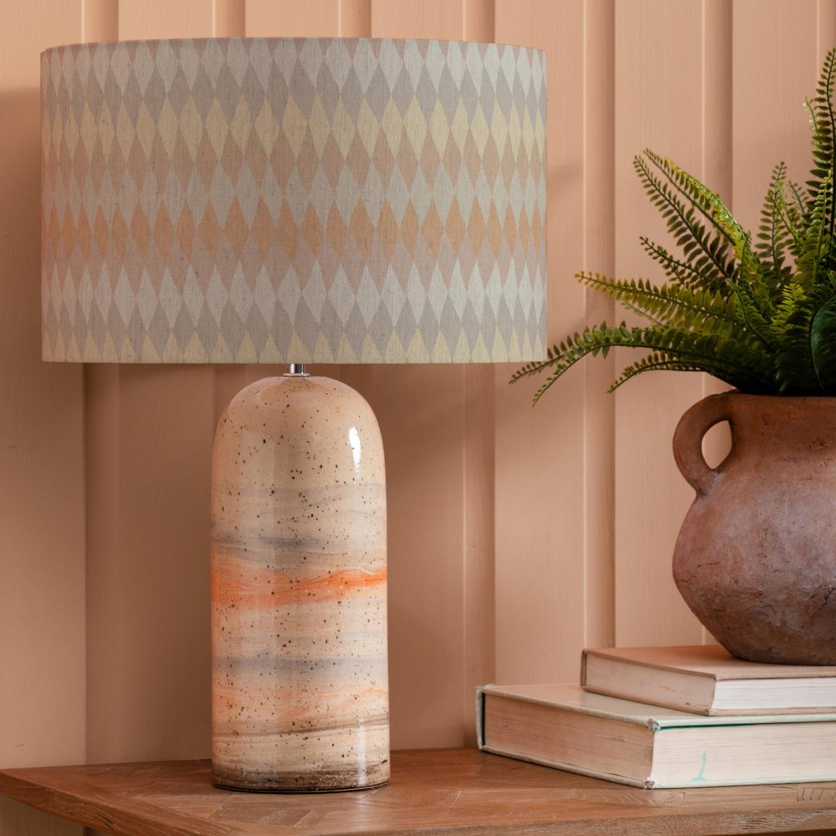 Ocefina Table Lamp with Mesa Shade Mesa Sand Beige – image 1