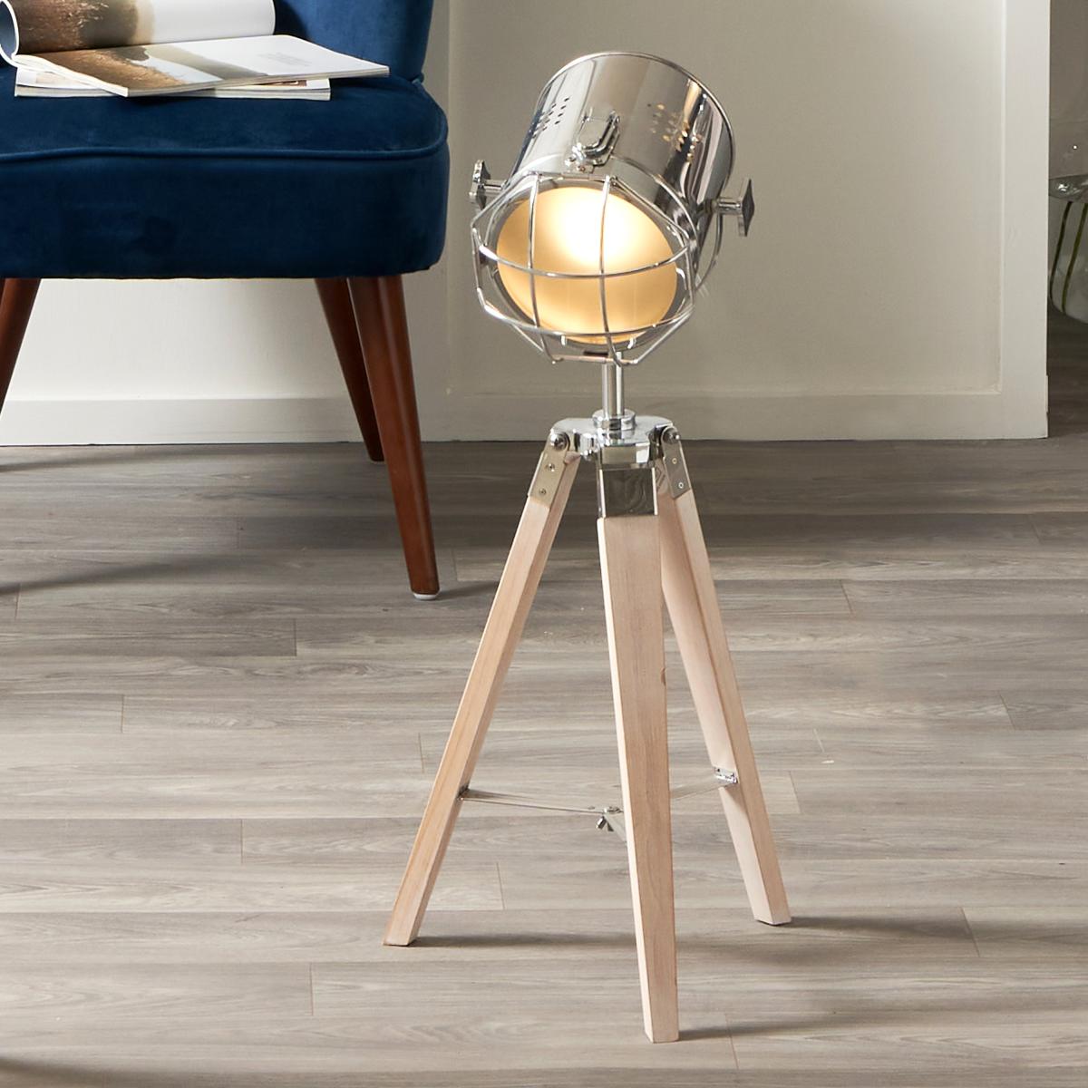 Capstan White Tripod Table Lamp White – image 1