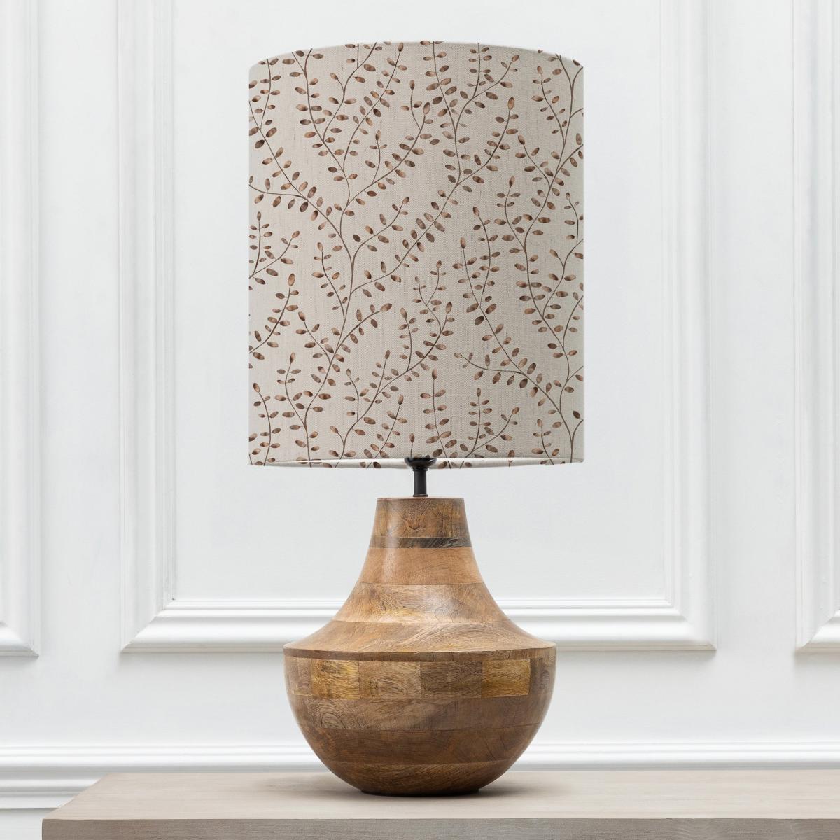 Leven Table Lamp with Eden Shade Eden Deep Red – image 2