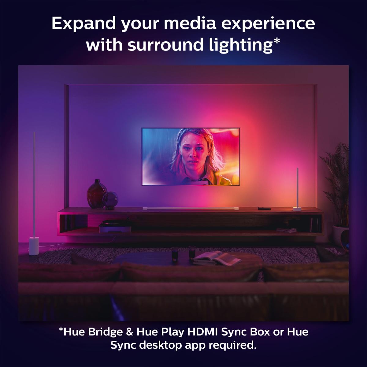 Philips HUE Signe Gradient Smart LED Table Light White – image 7
