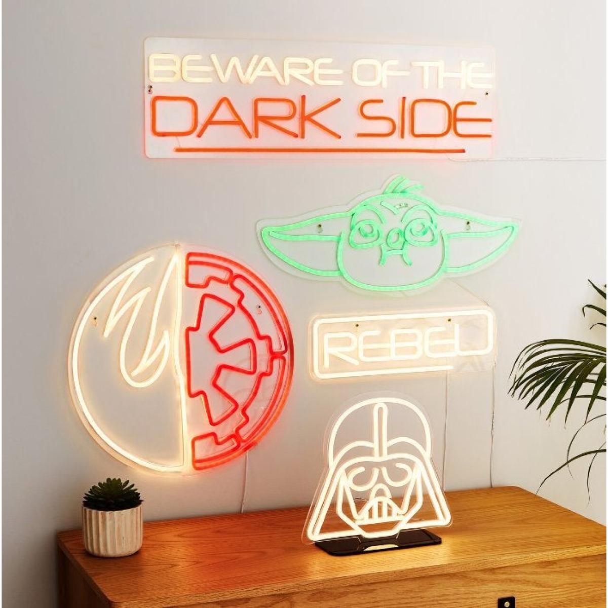 Disney Star Wars Darth Vadar Neon Table Light Clear – image 7