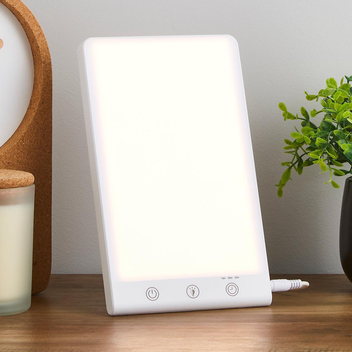 Wellness Lighting Therapy Lamp White – image 1