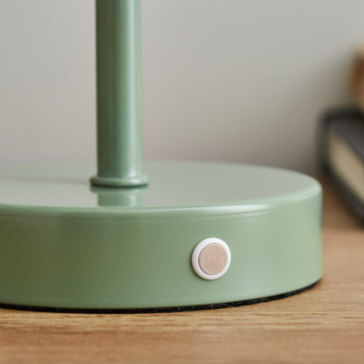 Keko Rechargeable Touch Table Lamp Sage (Green) – image 4