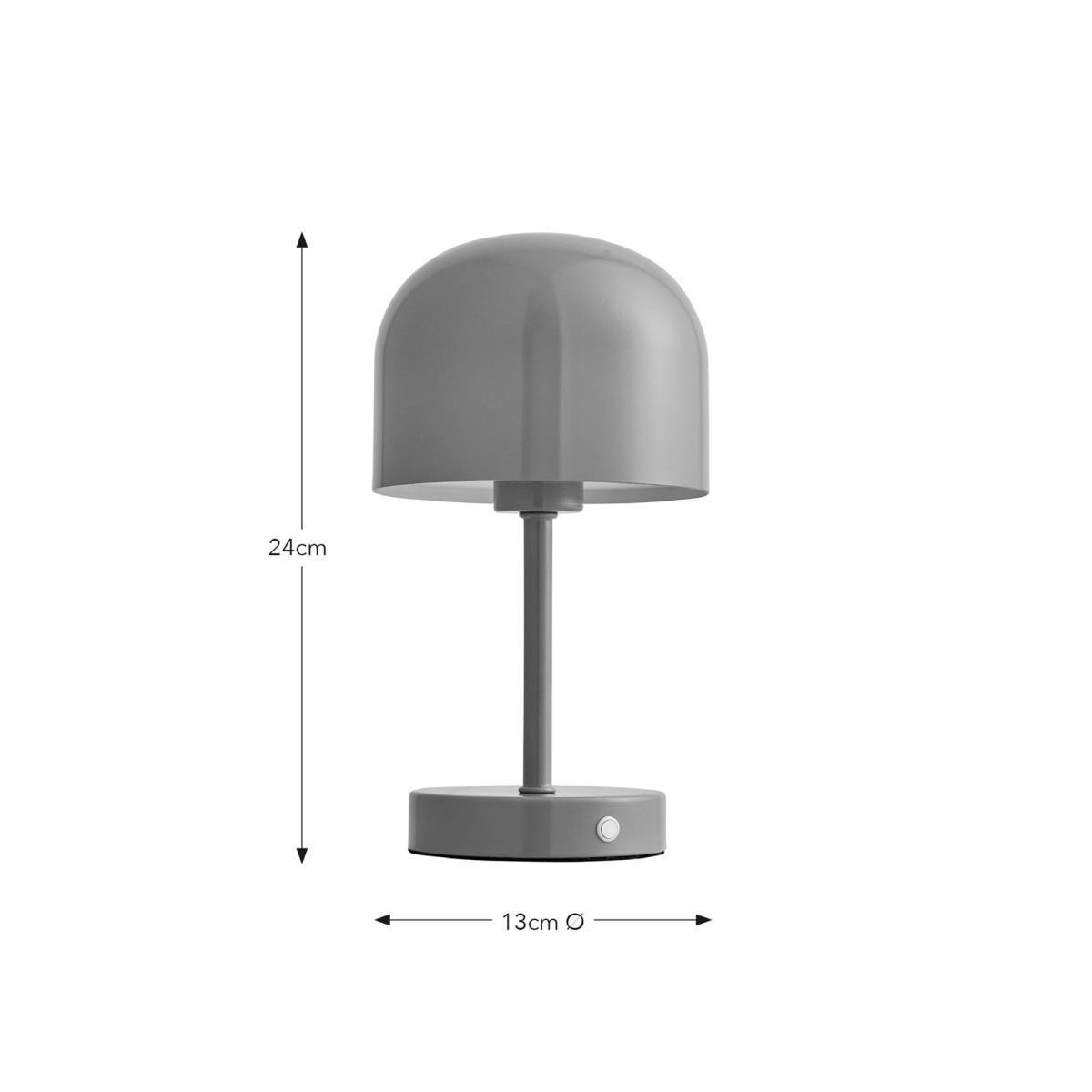 Keko Rechargeable Touch Table Lamp Sage (Green) – image 8