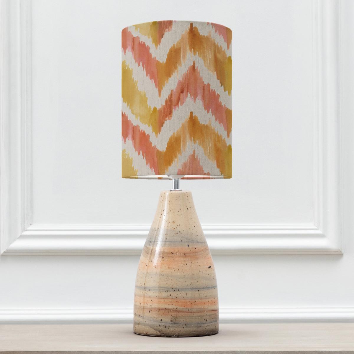Japura Table Lamp with Savh Shade Savh Amber Orange – image 2