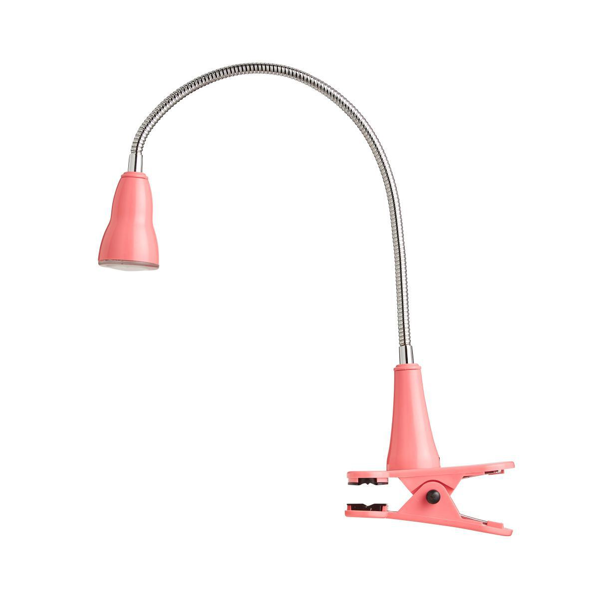 Clip on Integrated LED USB Task Lamp Pink – image 5
