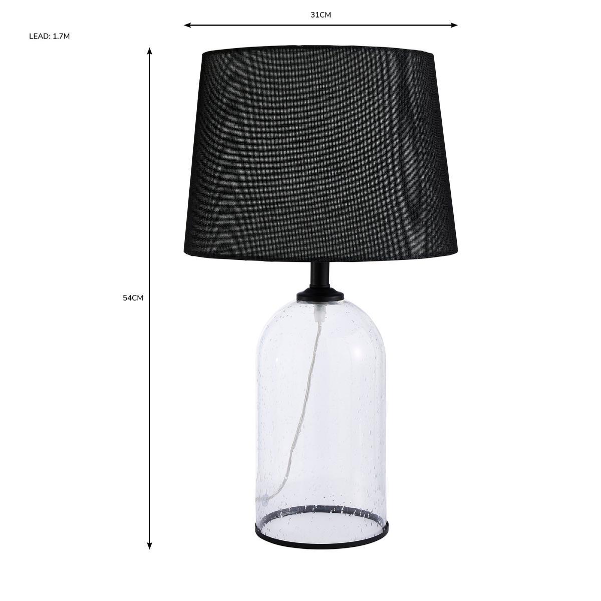 Lenny Black Table Lamp Black – image 7