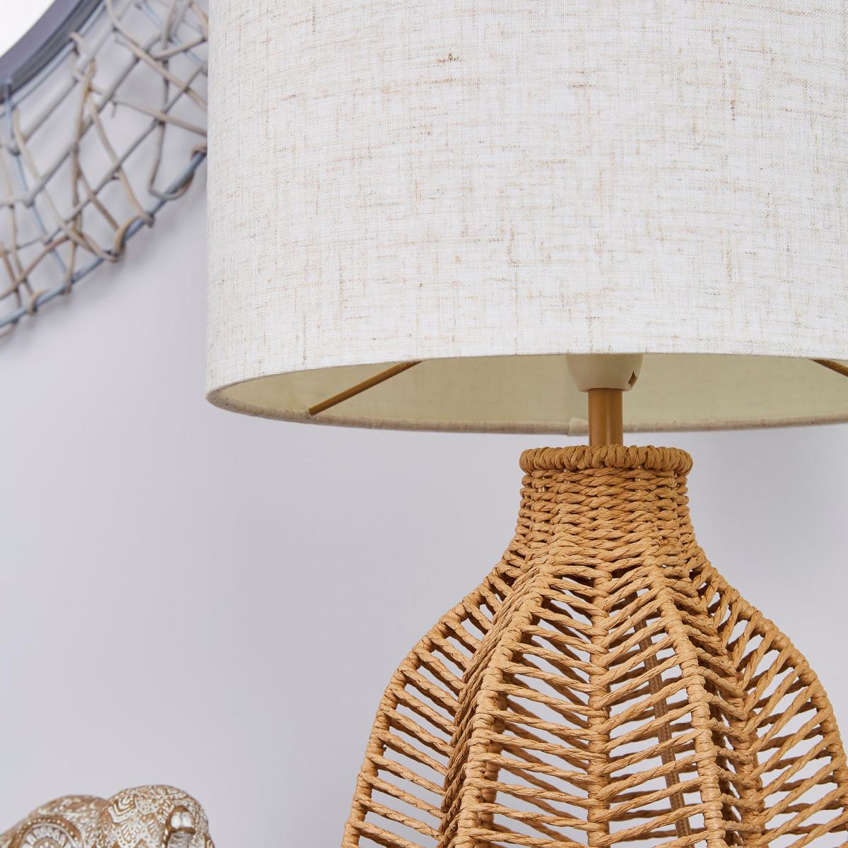 Kylo Woven String Table Lamp Beige – image 3