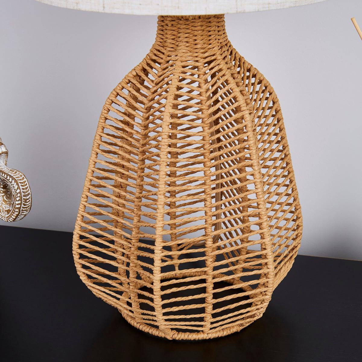 Kylo Woven String Table Lamp Beige – image 4