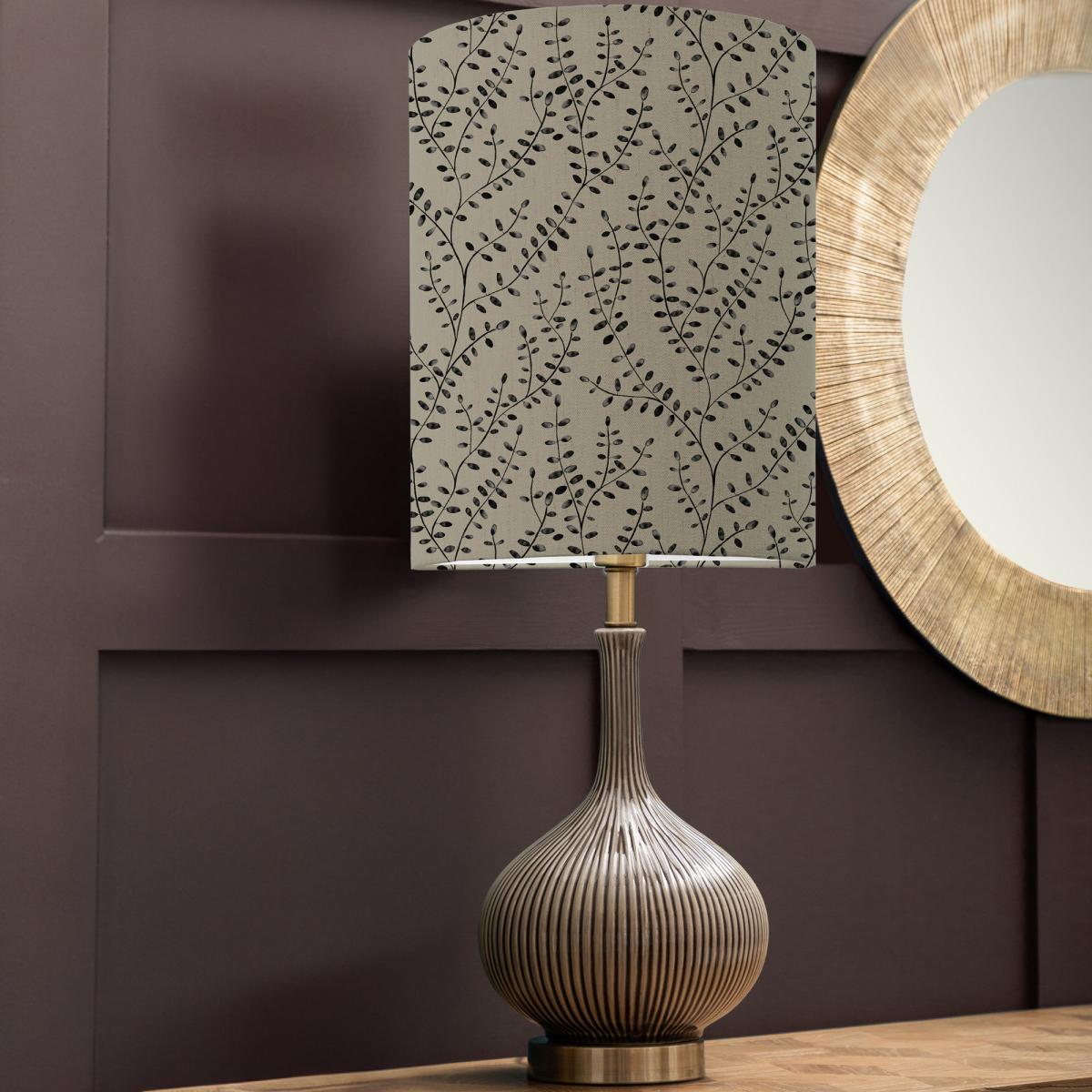 Ursula Table Lamp with Eden Shade Eden Onyx – image 1