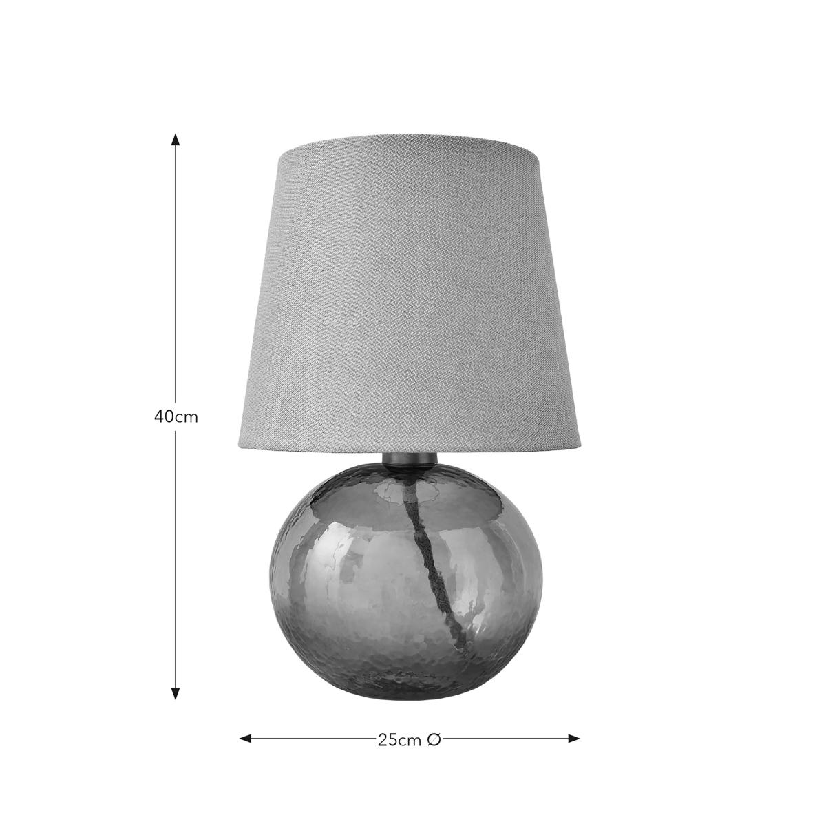 Fentress Recycled Glass Table Lamp, Medium Green – image 5