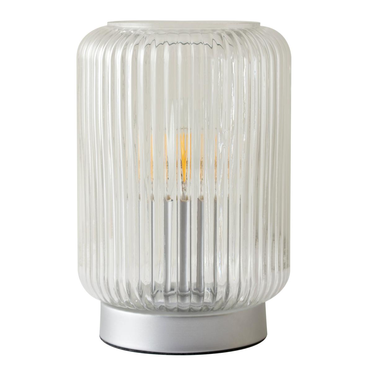 Melody Pad Silver Table Lamp Silver – image 3