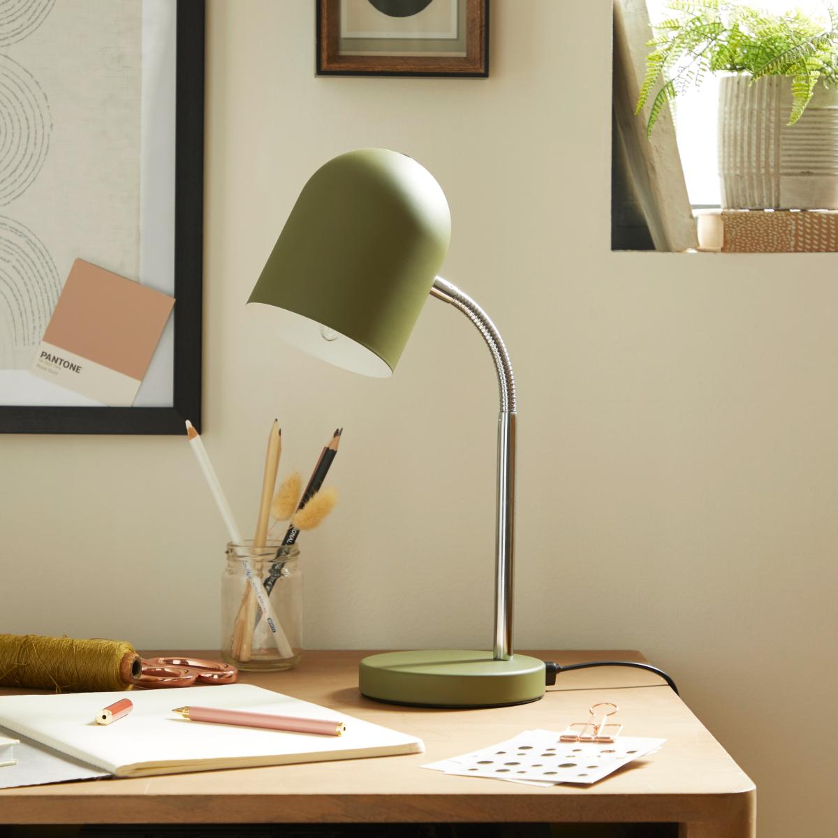Newton Desk Lamp Olive – image 2