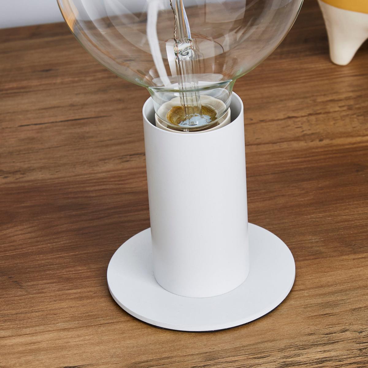 Eban White Table Lamp White – image 4
