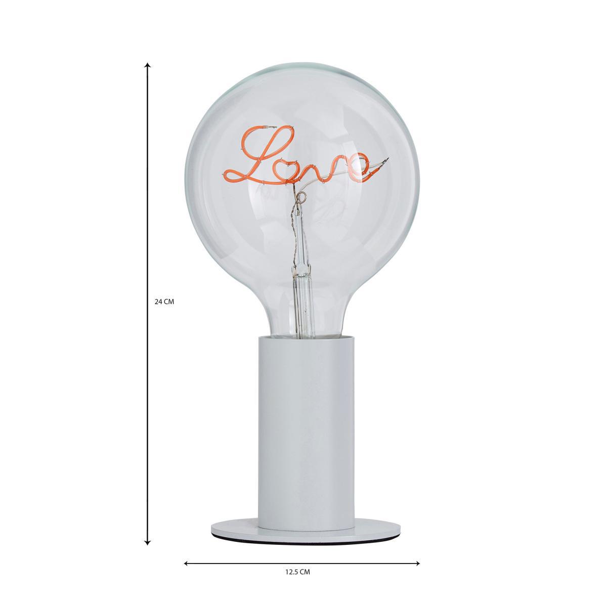 Eban White Table Lamp White – image 6