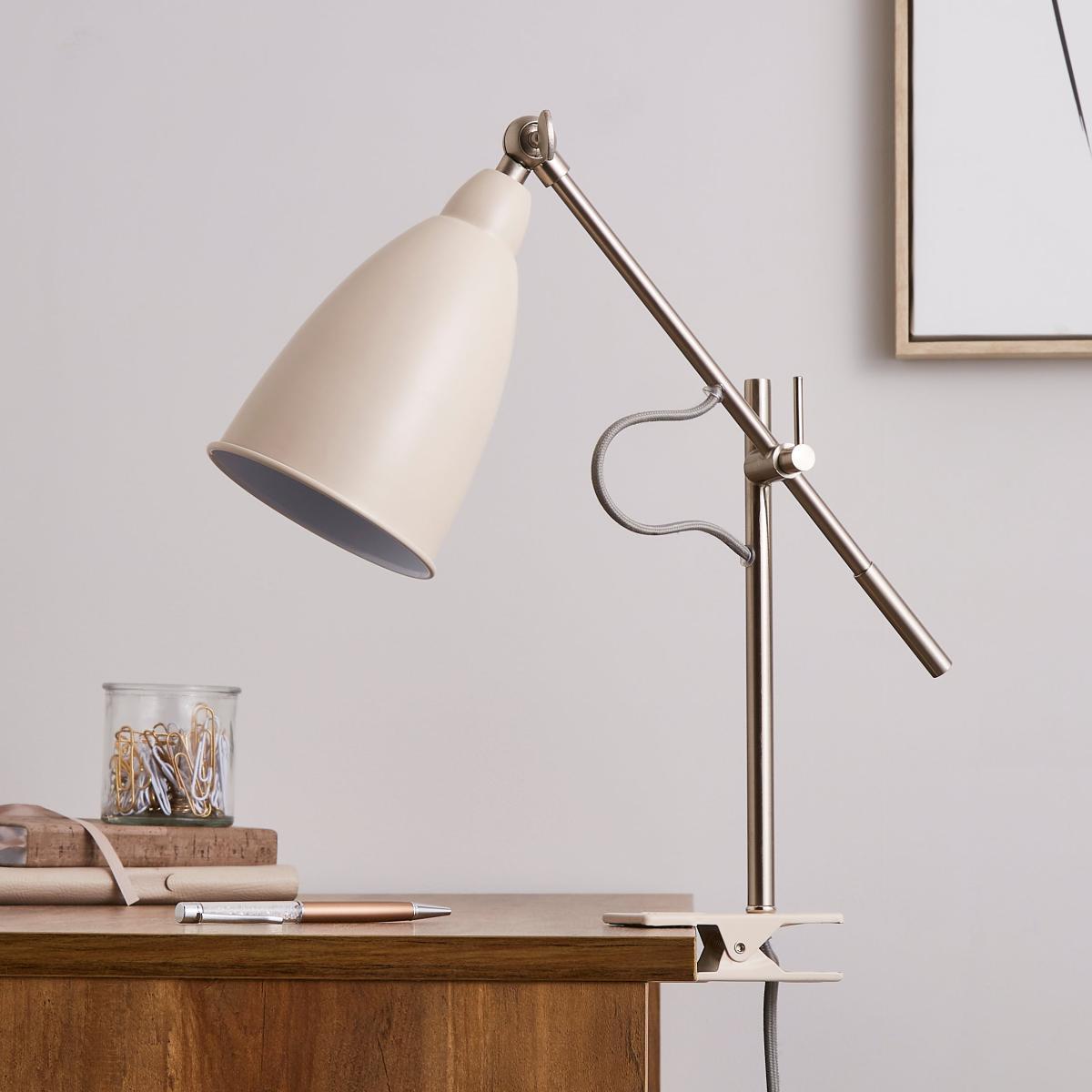 Robson Clip On Task Lamp Chrome – image 2