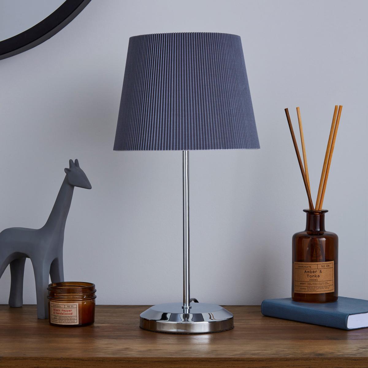 Jali Charcoal Table Lamp Charcoal – image 2
