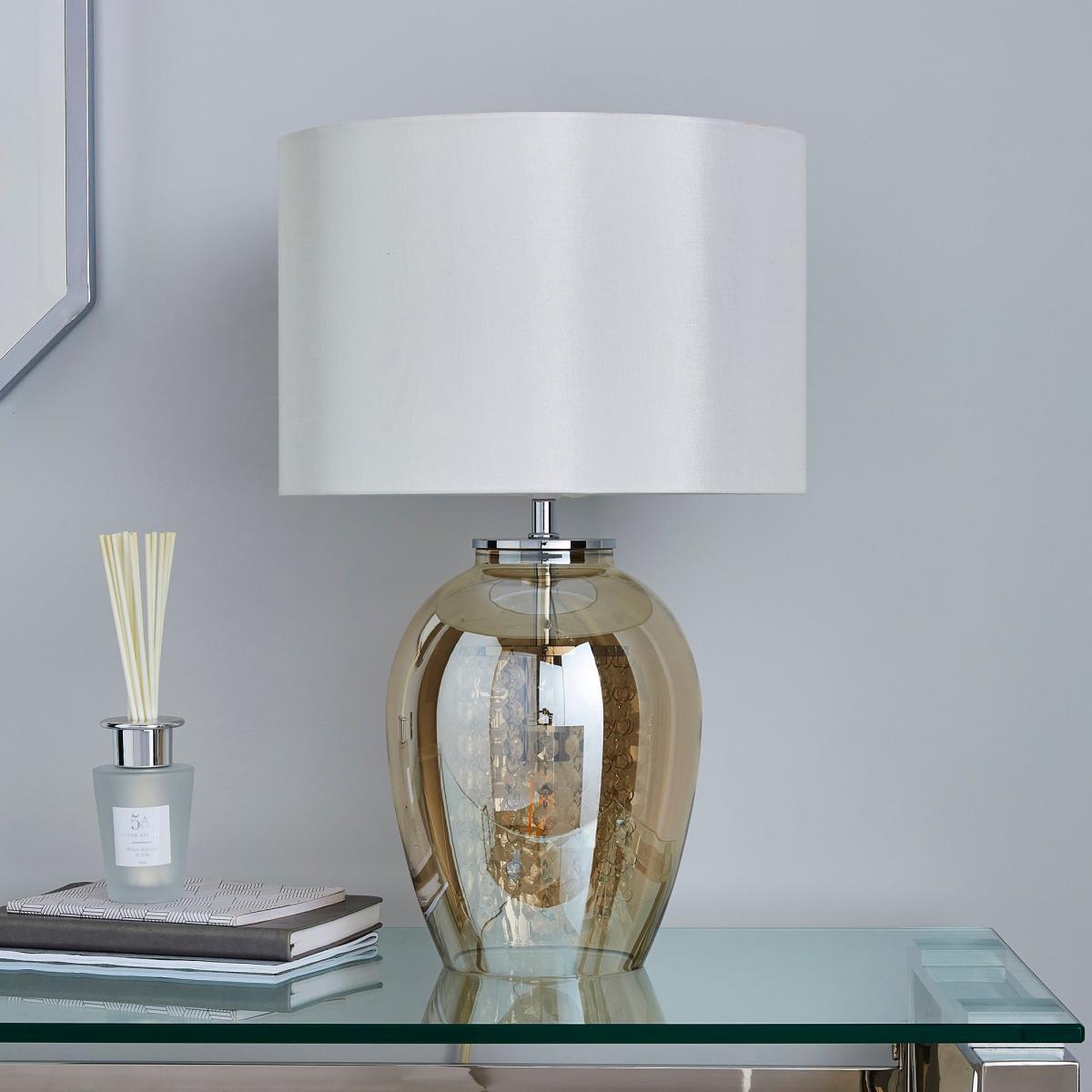 Seychelles Champagne Glass Table Lamp Champagne (Natural) – image 2