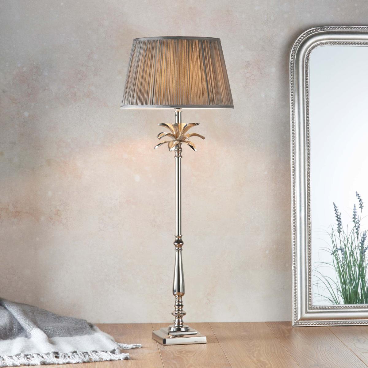 Vogue Laguna Large Table Lamp Base Nickel – image 2