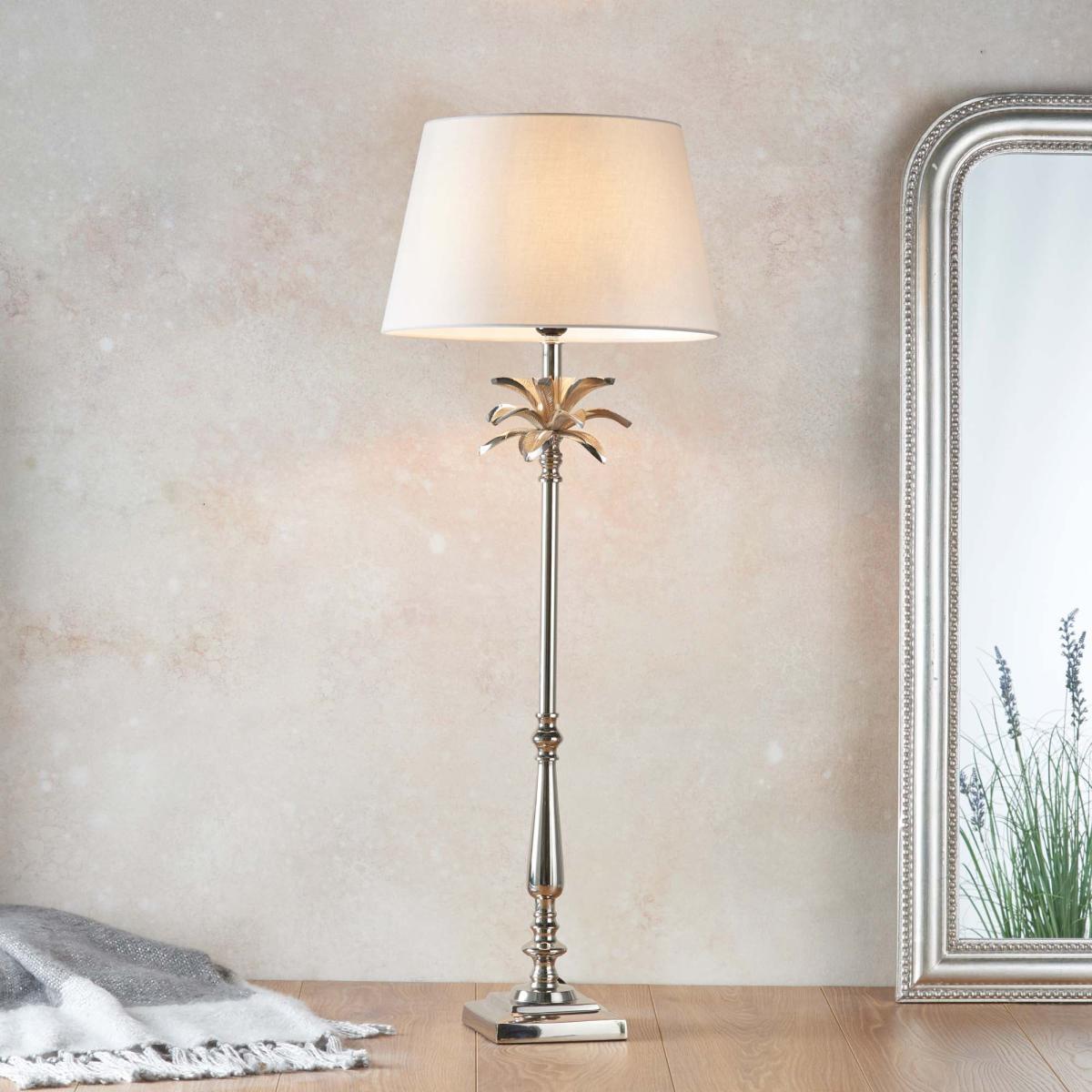 Vogue Laguna Large Table Lamp Base Nickel – image 1