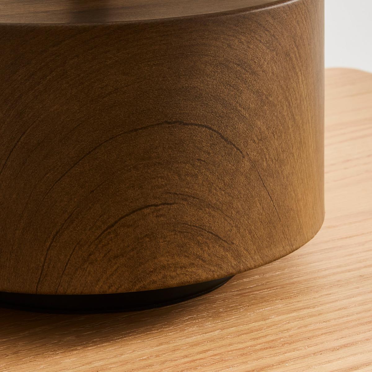 Elements Sunds Shaded Table Lamp Pine (Brown) – image 3