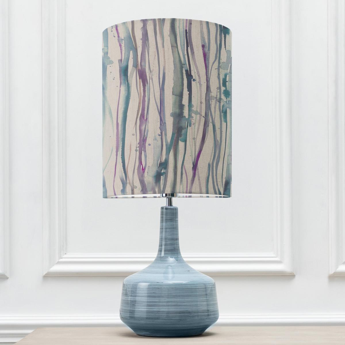 Eris Table Lamp with Falls Shade Falls Indigo Blue – image 2