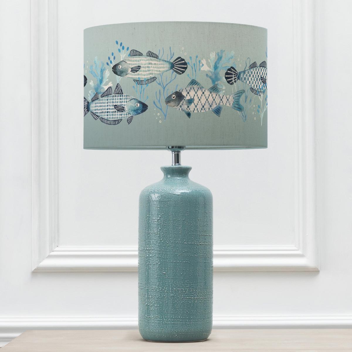 Inopia Table Lamp with Barbeau Shade Seafoam (Blue) – image 2