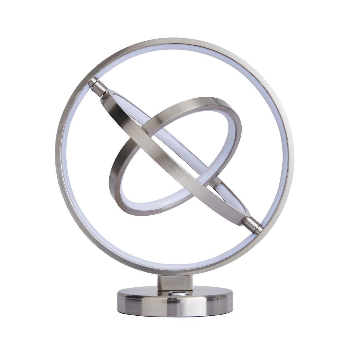 Chrome Ida Integrated LED Table Lamp Chrome – image 5