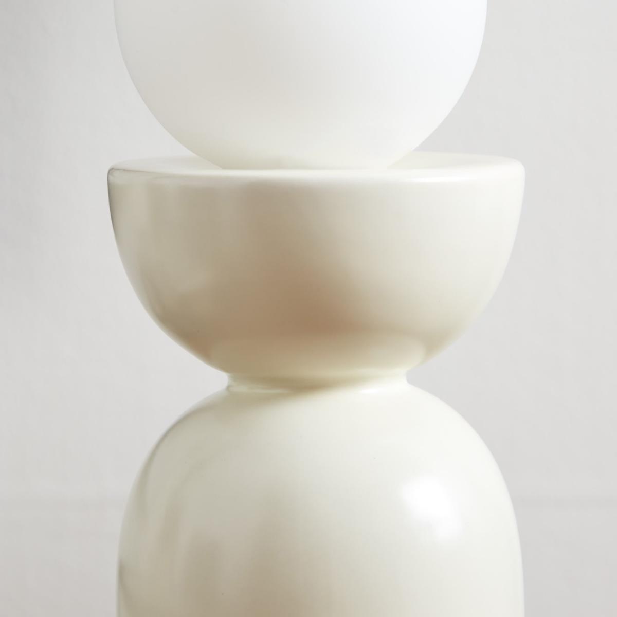 Elements Lunebar Table Lamp White Sand – image 3