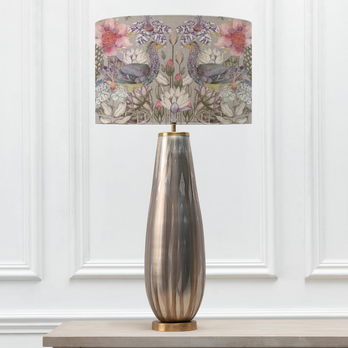 Minerva Table Lamp with Acanthis Shade Bronze – image 2