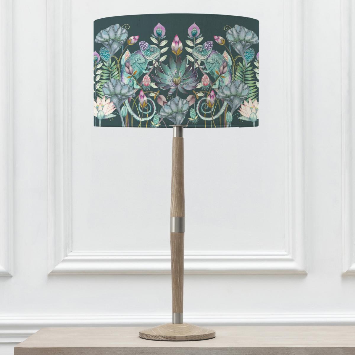 Solensis Large Table Lamp with Osawi Shade Osawi Emerald Green – image 2