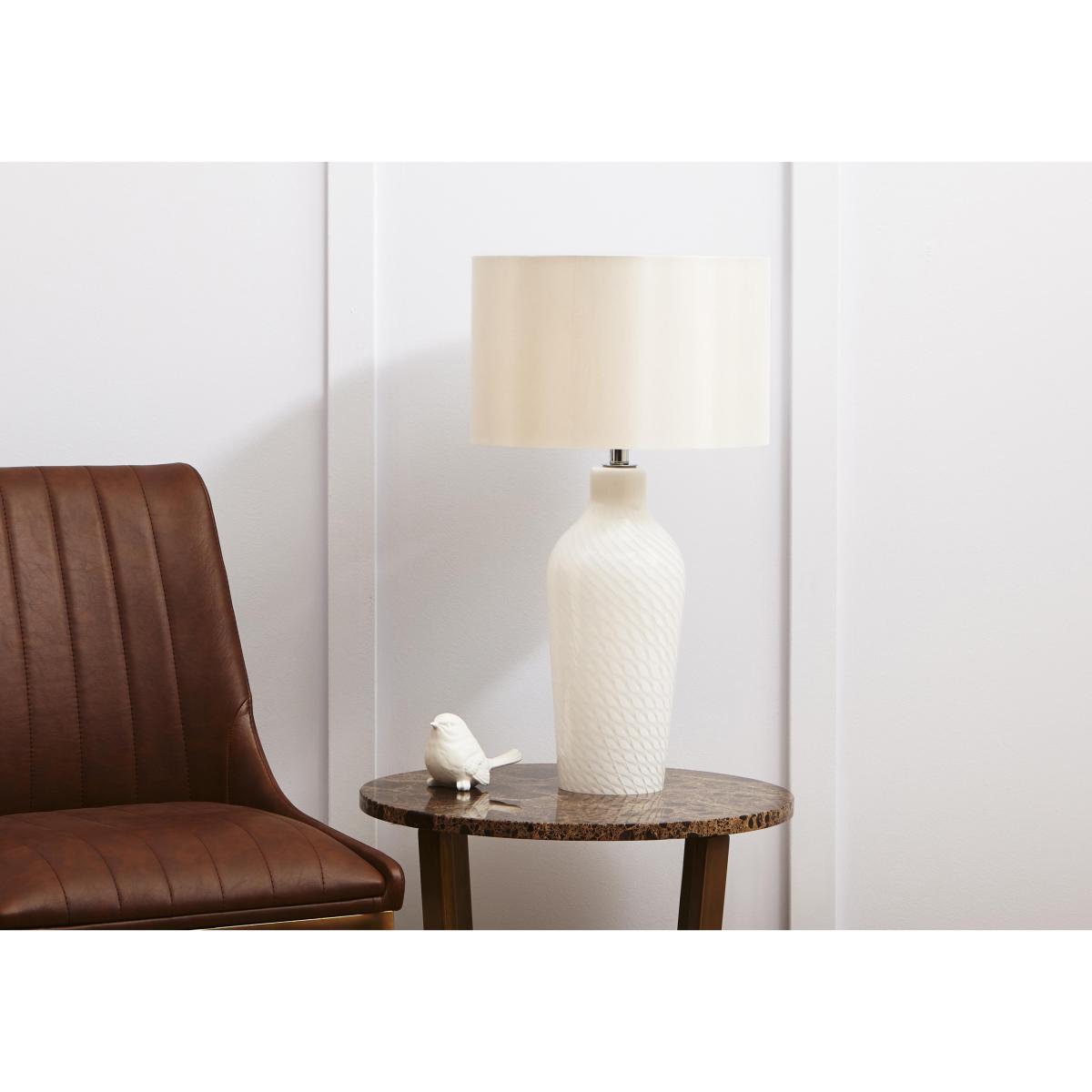Mimas Dual Light Source Table Lamp - White – image 2