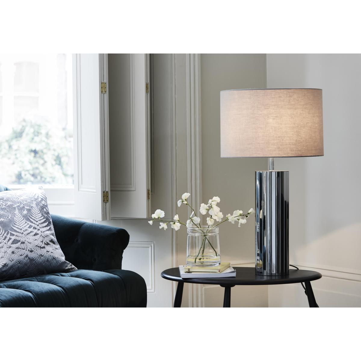 Theo Table Lamp - Silver – image 2