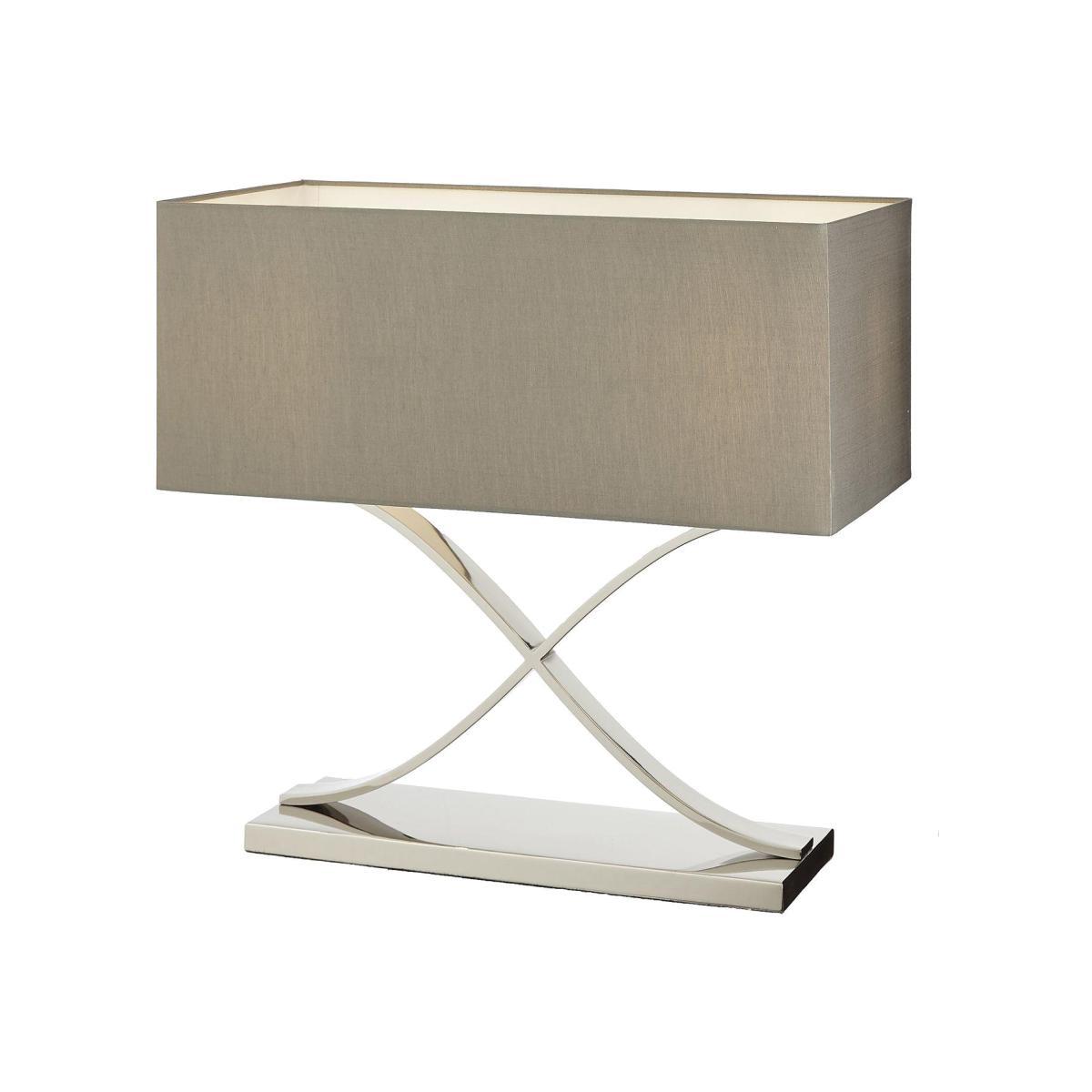 Brooks Stainless Steel Table Lamp - Silver – image 1