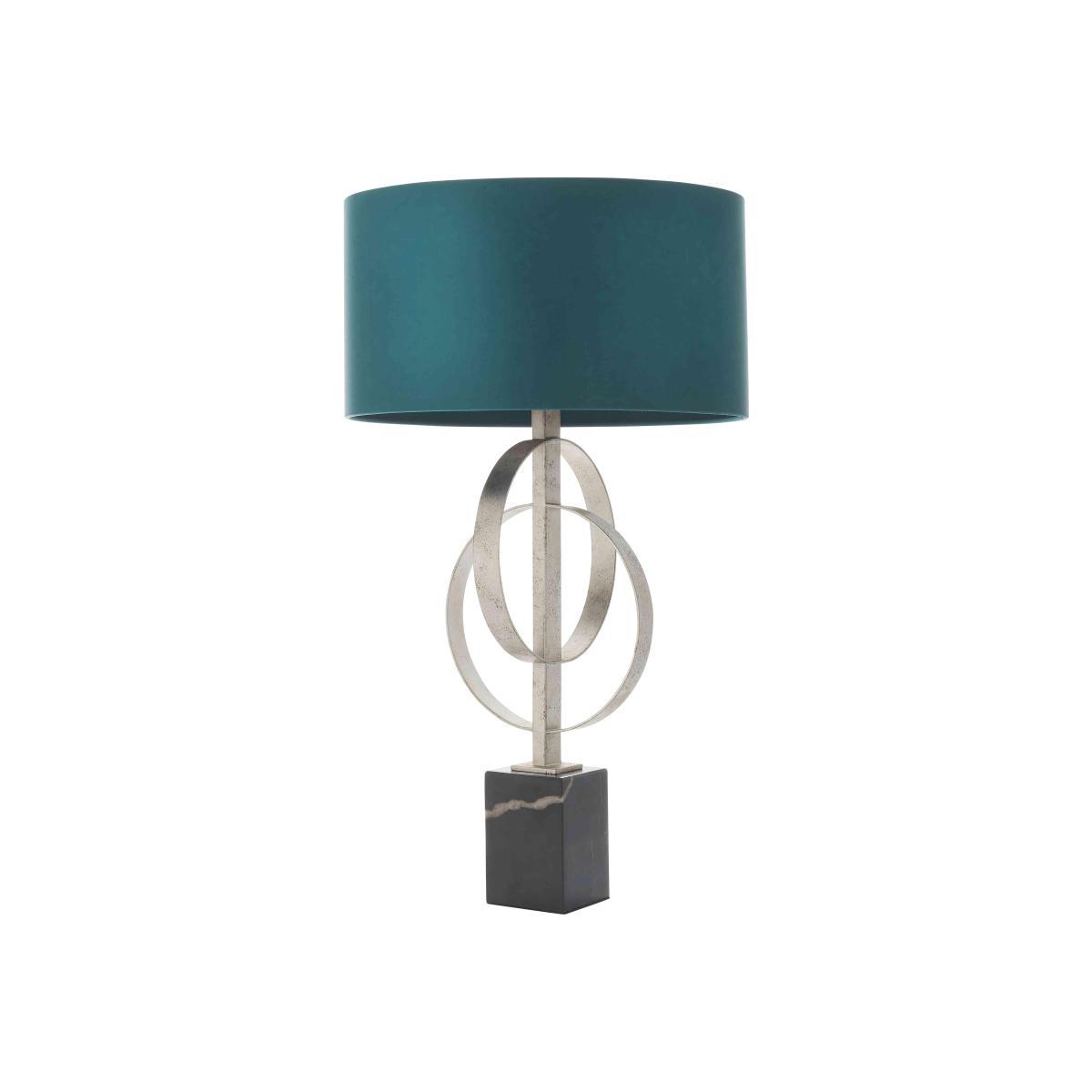 Camila Table Lamp Silver Grey