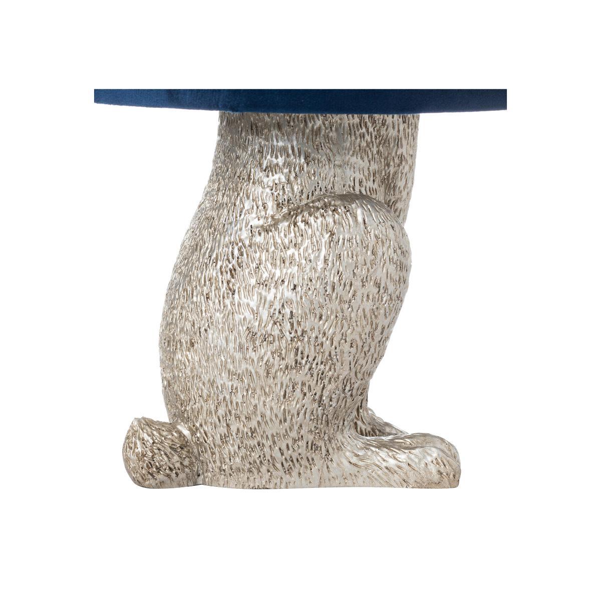 Hare Silver Table Lamp – image 2