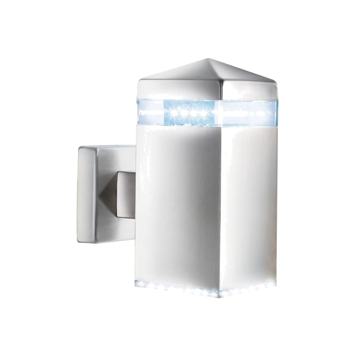Silver LED Outdoor Wall Lamp - Searchlight India