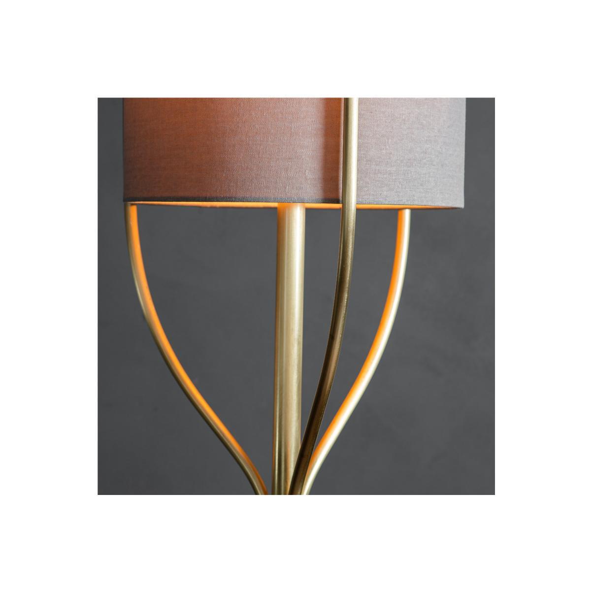 Chrome & Smoked Glass Floor Lamp - Catalina – image 1
