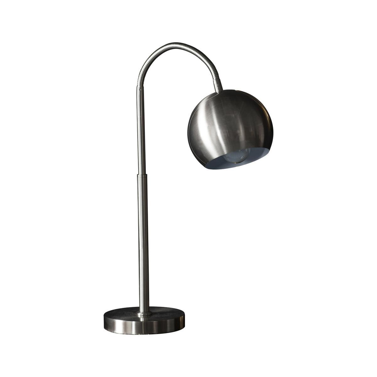 Dallas Desk Lamp with Nickel Effect Finish – image 3